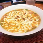 待鳥 - 炙りチーズ味噌ラーメン900円