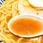 らぁ麺 おかむら - スープ　WAKE UP