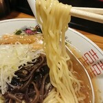 らぁめん鈴屋 - 麺上げ