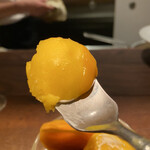 キャトルラパン　神戸三宮 - マンゴーシャーベット