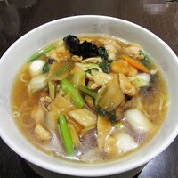 中国料理 豪華 - 五目汁そば950円