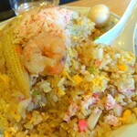 中華料理 鳳凰 - 真上から見ても美味しい画(え)です。綺麗な画です。