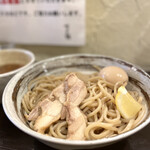 づゅる麺 池田 - 味玉鶏チャーシューつけ麺