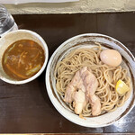 づゅる麺 池田 - 味玉鶏チャーシューつけ麺