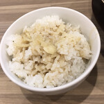 鳥そば 真屋 - スープかけ