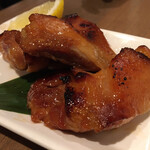 益や酒店 - 鶏モモの柚庵焼き（税込　638円）評価＝◎