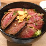 岡崎牧場ステーキ店 - ★ステーキ丼