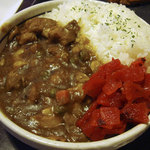 アロハ商店 - カレー大盛り（ライス400g）600円