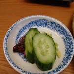 とんかつひなた - 口休めの香の物