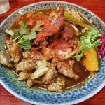 大衆中遊華食堂 八戒 - ラムカツカリィ&生ラムクミン炒めカリィ