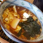 いづみや - 卵とじうどん 500円くらい