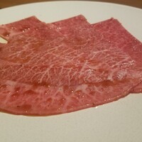 焼肉うしごろ 表参道店 - 上ミスジ(2,400円)、ザブトン(2,400円)