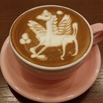 CREMA COFFEE - ユニコーンのラテアート