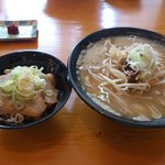 麺匠 玄龍 - 味噌＋チャーシュー丼