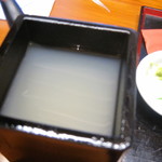 そば工房 小間子 - 蕎麦湯