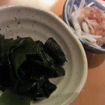 まんてん鮨 - 鳴門のわかめ　と、新たまねぎ