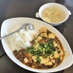 中国料理　登仙 - マーボー丼税抜850円