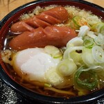 半田屋 - 今日の天ぷら蕎麦チャレンジ！