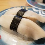 回転寿し トリトン - 北海たこ頭。