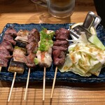 ほろ屋 - 焼鳥シングル5本