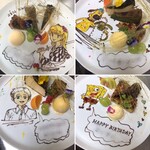 Bistro REFUGE - 記念日にはデザートプレートもご用意致します