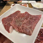 焼肉ライク - 松阪牛単品¥500
            セットメニュー注文した方の特権メニュー