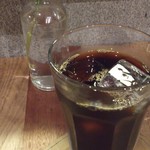 ごはんとお酒と布と糸 fudan - ランチにプラスしたアイスコーヒー
