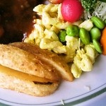 コザドライブインレストラン - ポテト と サラダ