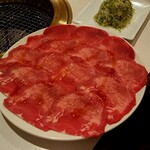 焼肉 大東園 - ネギ塩タン