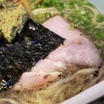 塩そば専門店 桑ばら - 牛すじムール貝の塩中華そば
