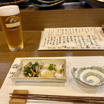 味楽 ゆめり - とり生ビール