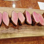 焼肉 スタミナ苑 - 激厚タンの塩麹漬け