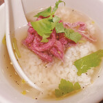 焼肉 スタミナ苑 - タン先茶漬け