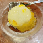 焼肉 スタミナ苑 - 自家製レモンシャーベット