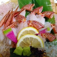 活毛ガニ洗い炊き上げ(時価)※要予約