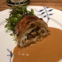au deco - 甘鯛とズワイ蟹のスクランブルエッグのパイ包み焼き
