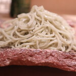 汐見 - お蕎麦　サイドから