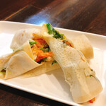 エビフライのくるくる巻き