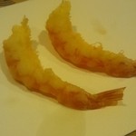 お座敷 天婦良 あやめ - 最初に海老が4本