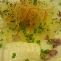 お座敷 天婦良 あやめ - ヒラメのお造り