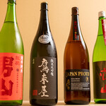 Sushi Akazu - 日本酒各種