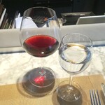 La Brianza - お料理に合わせて選んで下さったワイン、バルバレスコsacco 1755 このワイン好き、好みの味わい♡