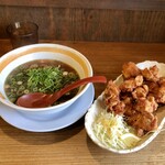 らーめん八角 - 八角ラーメン＆唐揚カリカリ×3人前