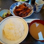こじま食堂 - 小イカの煮付け定食