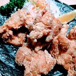 釧路ふく亭 - 釧路ザンギ定食（1045円）のザンギ（唐揚げ）