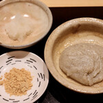 玄水 - 新蕎麦のそばがき