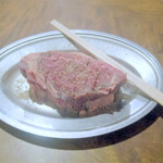 焼肉 はせ川 - 柔らかヒレ肉焼き