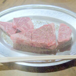 焼肉 はせ川 - ミスジ