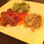 月夜の兎 - 前菜３種盛り