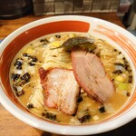 麺屋 悠 - 味噌そば（850円）、大盛（50円）